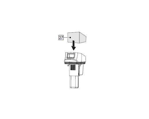 1St. Filterfach mit HEPA-Filter für IAN 481995_2404 / AKKU-HARTBODENREINIGER »SHA 125 A1«