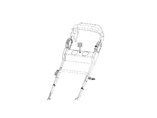 1St. Becherhalter für IAN 465831_2404 / 40 V AKKU-RASENMÄHER PPRMA 40-Li B2