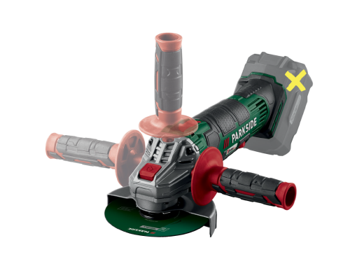 Zubehör für: IAN 472048_2407 / 20 V AKKU-WINKELSCHLEIFER »PWSA 20-Li G4«