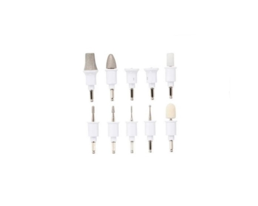 1X Aufsätze (10-teilig) für IAN 516722_2510 / CIEN Beauty - AKKU-MANIKÜRE-PEDIKÜRE-SET »CMPSA 3.7 C1«