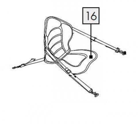 1St. Sitz für IAN 366900_2007 / Aufblasbares Stand-up-Paddle-Board