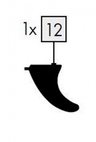 1St. Finne für IAN 361390_2007 / AUFBLASBARES STAND-UP-PADDLE-BOARD, MULTIFUNKTIONAL