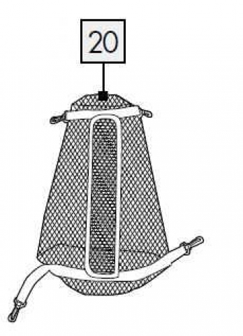 1X Aufbewahrungstasche für IAN 364071_2007 / AUFBLASBARES KAJAK MIT ABNEHMBAREN SITZEN