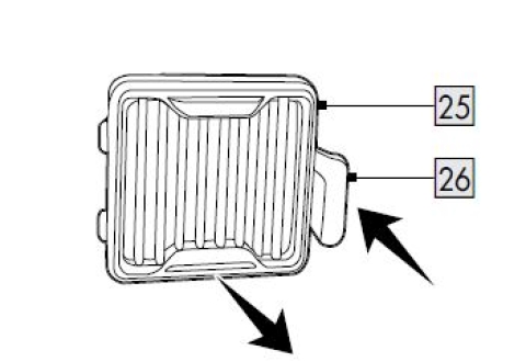1St. Luftauslassgitter