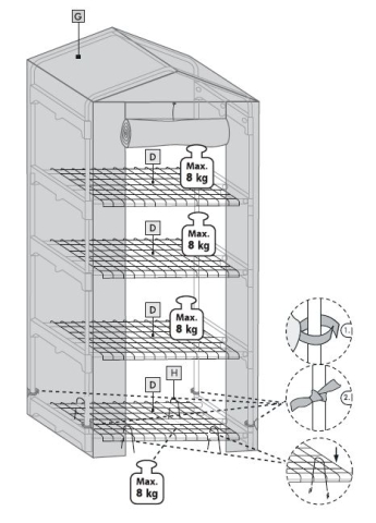 1St. Reißfeste, robuste Gewebefolie