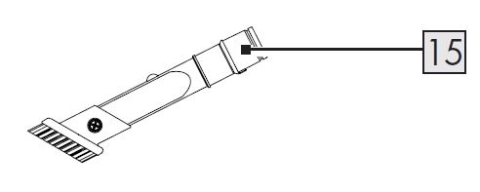 1St. Fugendüse (2-in-1) für IAN 364724_2101 / 2-IN-1-STAUBSAUGER SHZK 600 A2