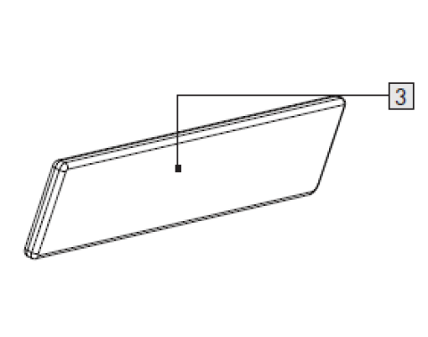 1St. Mikrofaserbezug für IAN 352998_2007 / AKKU-FENSTERSAUGER SFR 3.7 D5