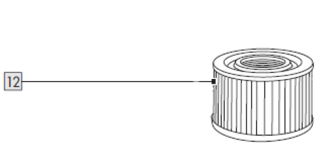 1St. Faltenfilter für IAN 367687_2101 / ASCHE- UND GROBSCHMUTZFILTER PASP 18 A1