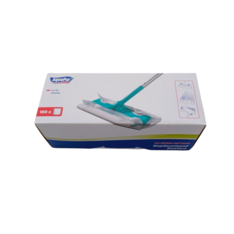 1X ERSATZ-STAUBTÜCHER (100 Stück) für IAN 385446_2107 / STAUBWISCHER-SET