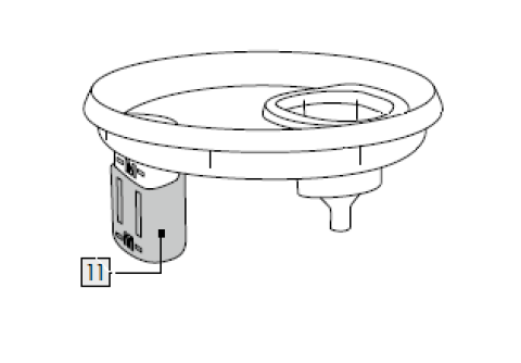 1X Schwamm (4 Stück) für IAN 375629_2104 / HAUSTIER TRINKBRUNNEN