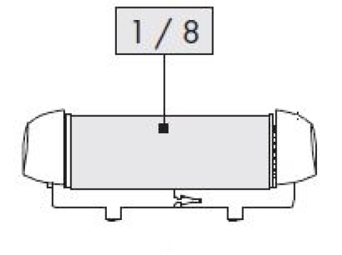 1St. Roller mit feiner Körnung (rosa) für IAN 385389_2107 / ELEKTRISCHER HORNHAUTENTFERNER SHE 3 E3