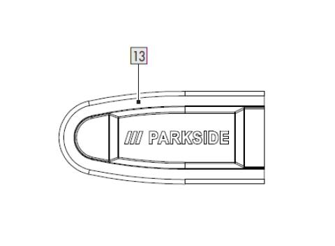 1St. Kettenschutz für IAN 443998_2207 / AKKU-GEHÖLZSCHNEIDER 12 V PGHSA 12 C2