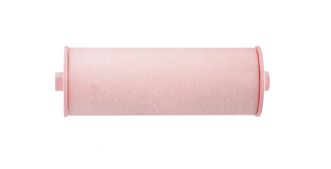 1St. Roller mit feiner Körnung (rosa)