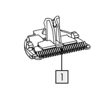 1St. Schneidsatz für IAN 373305_2104 / HAAR- UND BARTSCHNEIDER SHBS 800 A1