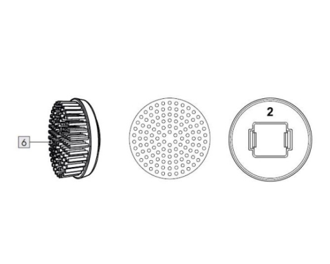 1St. Weicher Bürstenkopf für IAN 448288_2301 / SILVERCREST® SNEAKER-REINIGUNGSBÜRSTE SESR 6 A1