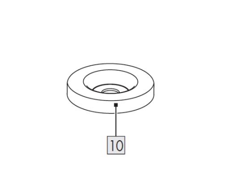 1X Schleifscheibe für IAN 499631_2204 / SCHÄRFSTATION PSS 65 D1