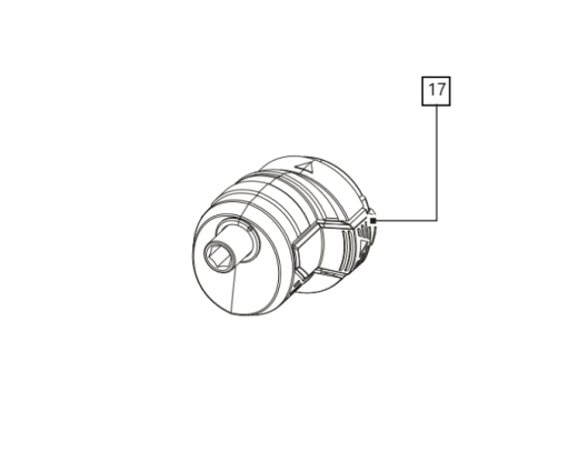 1St. Exzenteraufsatz für IAN 435309_2304 / AKKU-SCHRAUBER MIT TAUSCHAUFSÄTZEN 4 V PAS D7