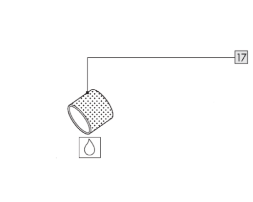 1St. Schaumfilter für IAN 436773_2304 / AKKU-NASS-/TROCKENSAUGER 20 V PWDA 20-Li C3