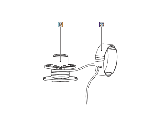 1St. Fadenspule für IAN 446652_2307 / ELEKTRO-RASENTRIMMER PRT 300 C3
