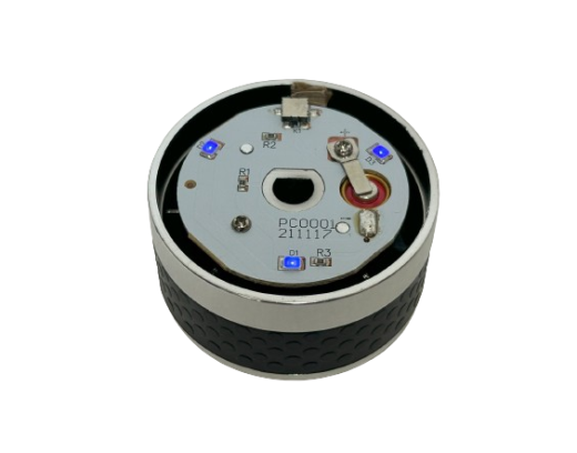 1St. Drehregler (2) mit Piezozünder für IAN 405834_2107 / GASGRILL 4plus1 Brenner