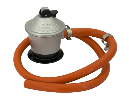 1X Druckminderer mit Gasschlauch (CY-Version) für IAN 405831_2107 / GASGRILL 3plus1 Brenner