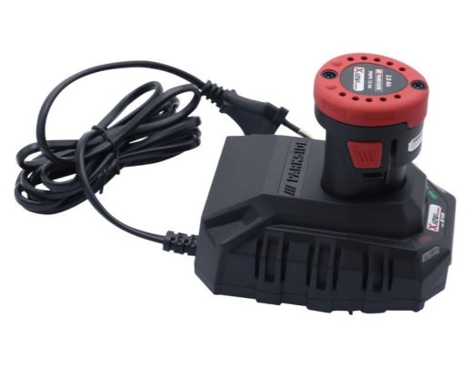 1X 12V Akku, 2Ah + Ladegerät, 2,4A PAPK 12 A4 + PLGK 12 A3