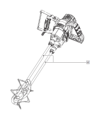 1St. Universal-Rührquirl LINKS für IAN 353790_2010 / DOPPEL-RÜHRWERK PDRW 1800 B1
