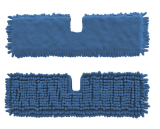 1St. Bezug mit 2 Reinigungsseiten (KL) für IAN 414512_2201 / K-Classic® BODENWISCHER mit Sprühfunktion 2-in-1