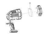 1X Luftfilter für IAN 380752_2110 / AKKU-FARBSPRITZPISTOLE PFSA 20-Li B2