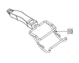1St. Zange für IAN 411258_2207 / MINI-BACKOFEN SGB 800 A1