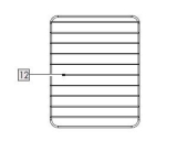 1St. Grillrost für IAN 411258_2207 / MINI-BACKOFEN SGB 800 A1
