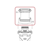 1X Scherfolienrahmen + Scherkopf