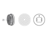 1St. Harter Bürstenkopf für IAN 448288_2301 / SWITCH ON® SNEAKER-REINIGUNGSBÜRSTE SESR 6 A1