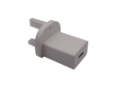 1St. Netzteil (British Standard Stecker) für IAN 518620_2504 / SILVERCREST® ELEKTRISCHER SPRÜHMOPP »SSE 25 A1«