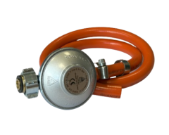 1X Druckminderer mit Gasschlauch (SI-Version) für IAN 405834_2107 / GASGRILL 4plus1 Brenner
