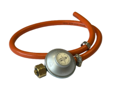 1X Druckminderer mit Gasschlauch (IT-Version) für IAN 405834_2107 / GASGRILL 4plus1 Brenner