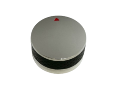 1St. Drehregler (1) mit Piezozünder für IAN 405831_2107 / GASGRILL 3plus1 Brenner