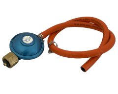 1X Druckminderer mit Gasschlauch (NL-Version) für IAN 405831_2107 / GASGRILL 3plus1 Brenner
